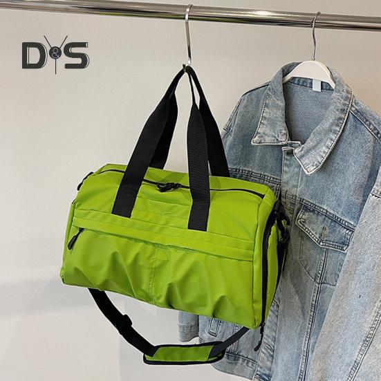 Small Duffel Bag for Sports Gym Bag with Shoe And Wet Clothes Compartment Waterproof Carry-on Travel Bag for Women And Men Weekend Getaway