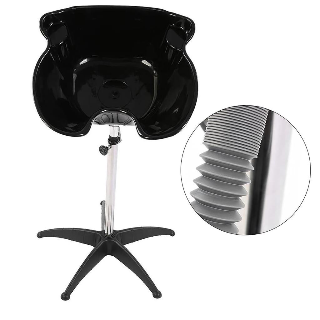 Portable Salon Hair Basin Barber Backwash Stainless Steel Shampoo Hair Treatment