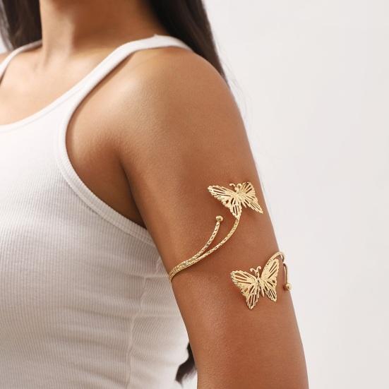 Bracciale Donna In Argento 925 Con Pietra Di Luna E Ciondolo Farfalla - Multistrato, Regalo In Scatola Con Panno Pulente