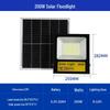 200W Outdoor Solar Floodlight