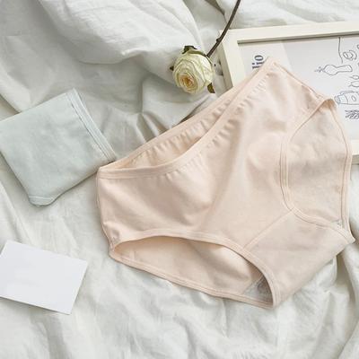 Women's Cotton Underwear Mid Waist Full Coverage Stretch Briefs Soft Breathable Hipster Ladies Panties