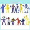 Buntes Roblox Rainbow Friends Spielzeit Figurenset für Kinder