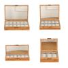 Wood Watch Case Watch Storage Box Stylish Watch Container Practical Watch Holder Watch Organizer Wood Material for Watch