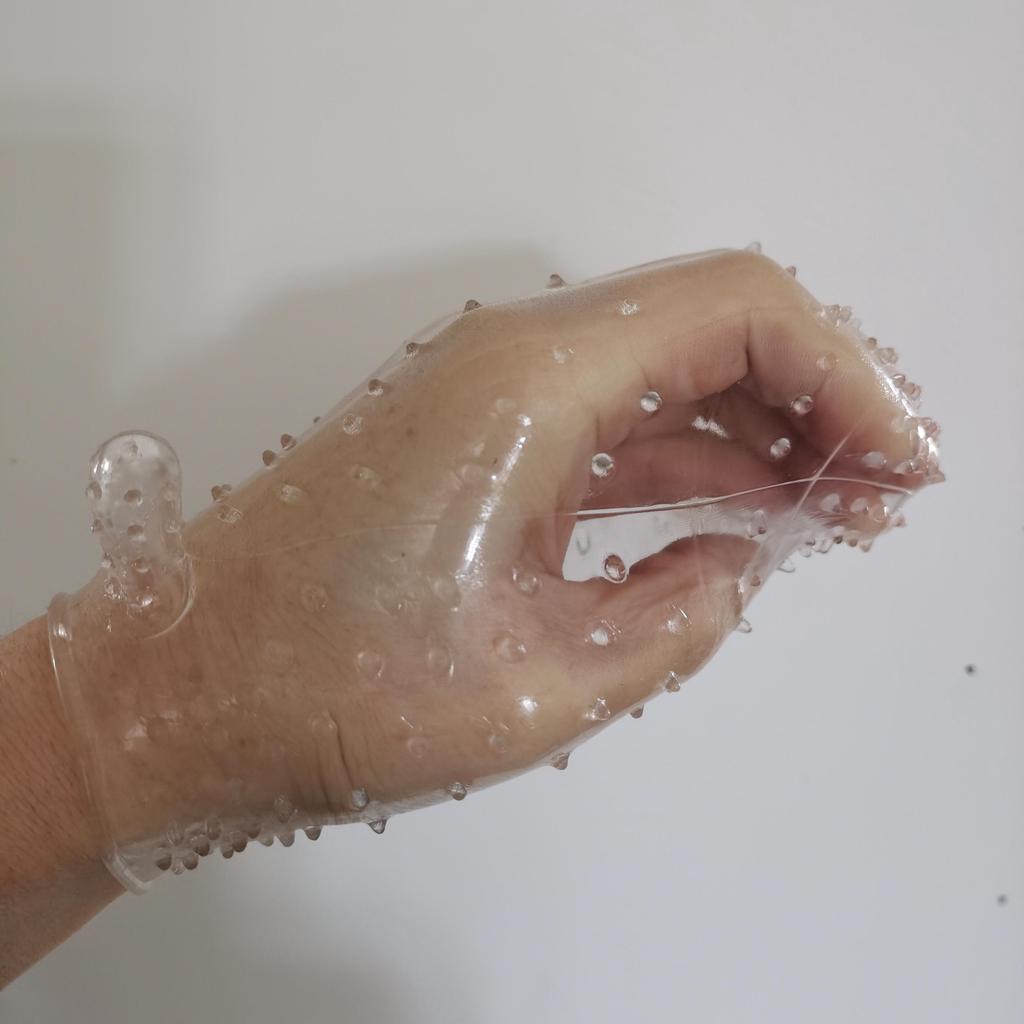 4 Styles Wolf Tooth Crystal Penis Lengthening Time-lapse Exercise Sex Products Couple Toys Large Particles G-spot Stimulation Male Condom Soft Fit