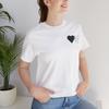 T-Shirt | Heart | Love | Mimimalistic Tee