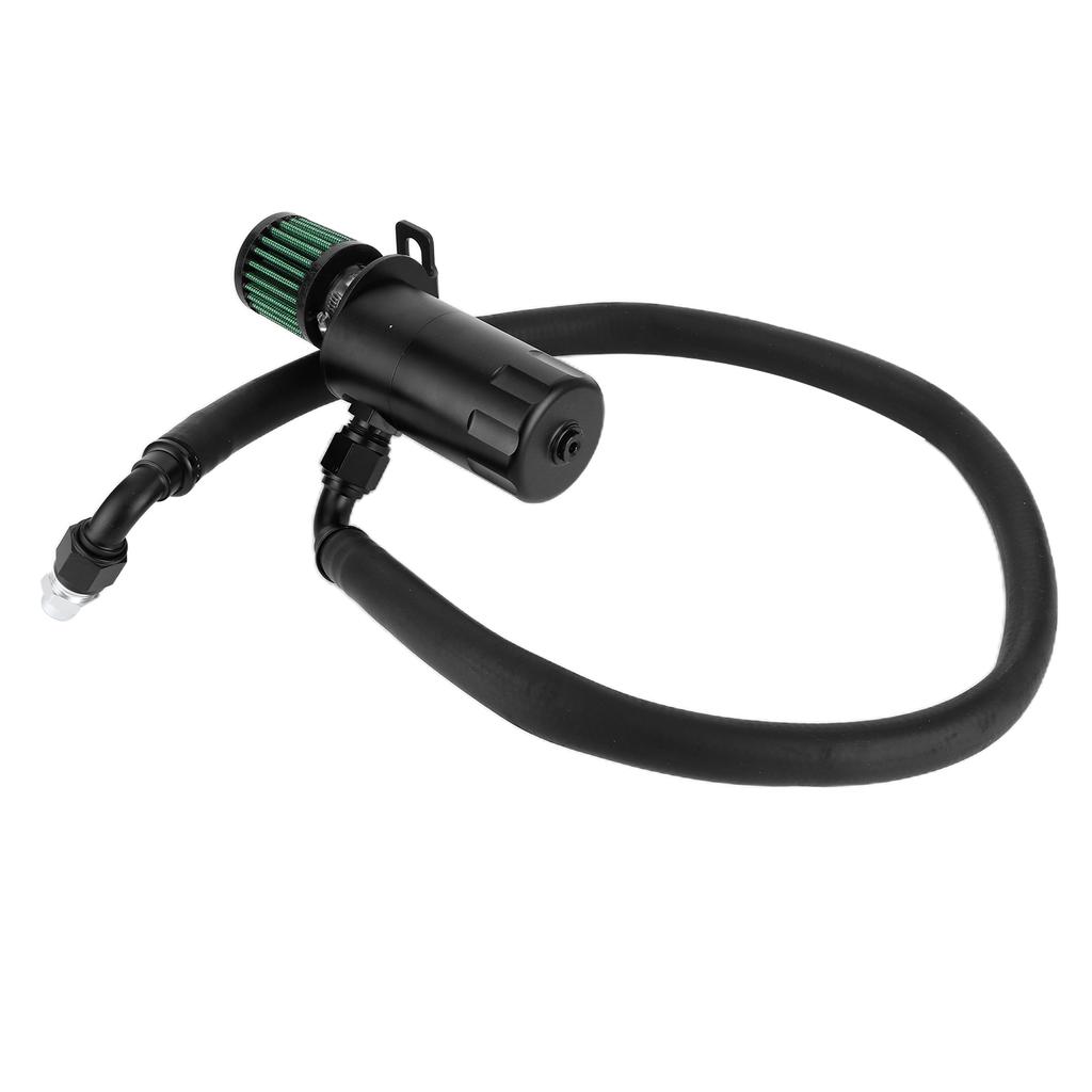 Universal Car Oil Tank Reservoir Catch Can Kit 500ml Aluminum Alloy Auto Modification Accessory