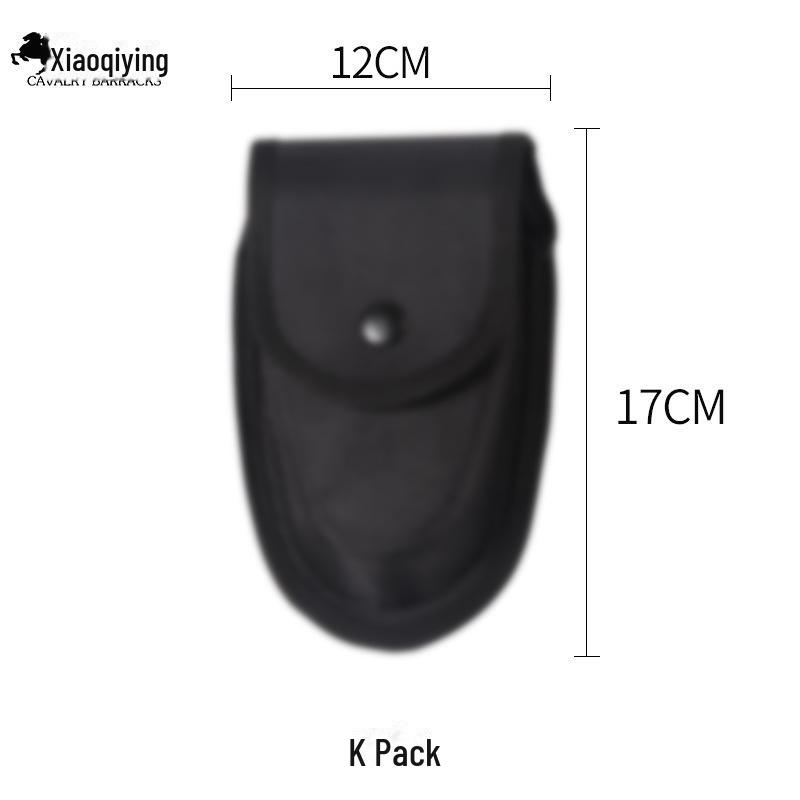 Nylon Multifunctional Black Oxford Cloth Security Belt - Eight-Piece Patrol Duty Training Set
