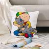 Cartoon Cute Caillou Pillow Case Office Cushions Suitable For Sofa Car Bedroom Decorative Cushion Cover