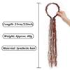 Braided Design Braided Headband Colorful Tassels Fashion Headband  Daily Wear