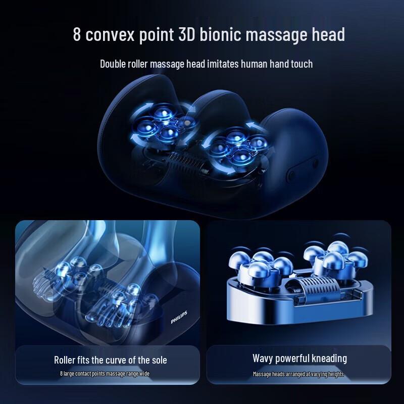 AUX Automatic Foot and Leg Massager with Heat