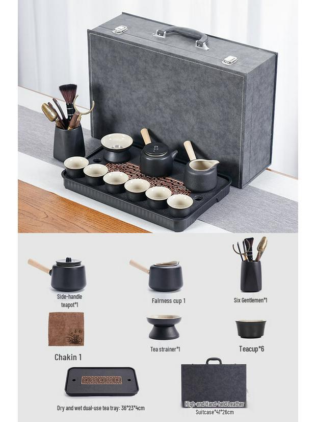 Naijiang Portable Chinese Ceramic Tea Set