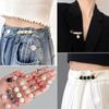 55Pcs Charm for Socks Sweater Shawl Clip Brooch Safe Pin Jewelry Charm Artificial Pearls Rhinestones Brooch Pin
