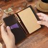 A5 Retro Genuine Leather Password Notebook: European-Style Business Diary with Multifunctional Loose-Leaf Design