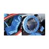 Steering Wheel Cover and Case - Universal - Faux Leather - Blue - Protection Against Dirt - Easy Cleaning