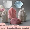 Scented 3D Ocean Coral & Seashell Silicone Mold for Candles & Diffusers