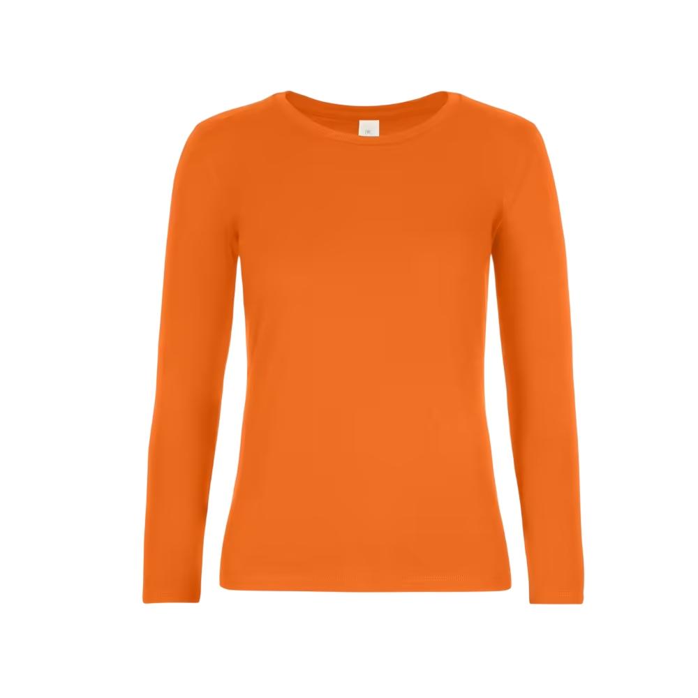B&C Womens/Ladies #E190 Long-Sleeved T-Shirt