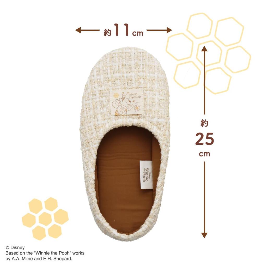 shobido Disney Winnie the Pooh Travel Slippers DN46848