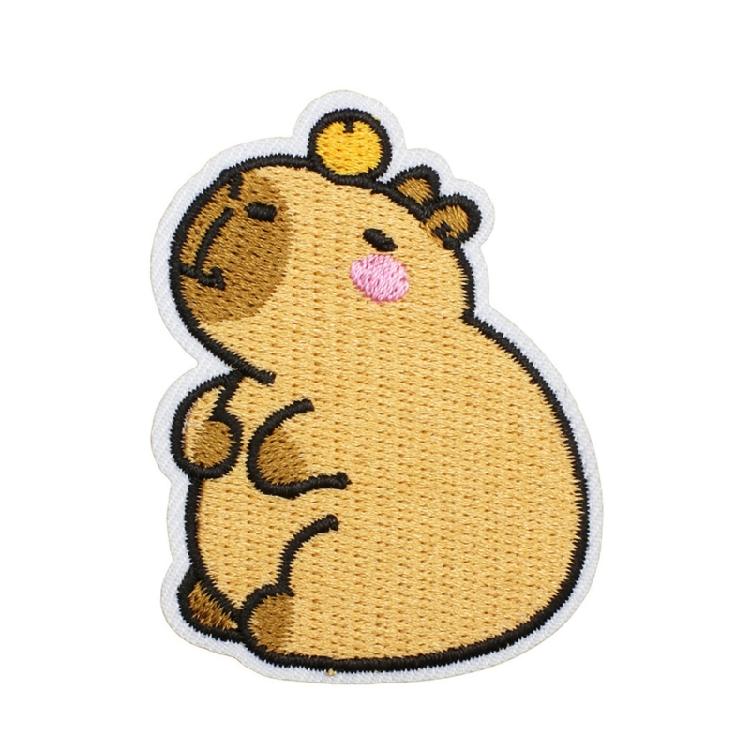 16 Pezzi Toppe Termoadesive con Disegno di Animali Cartoni Animati Ricamo Applicazione per Abbigliamento Bambini Zaini Cappelli Borse Decorazione Artigianale