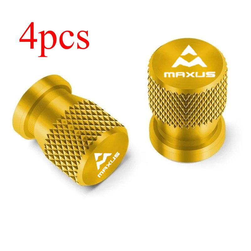 Car Wheel Tire Valve Caps Tyre Stem Covers Airdust Waterproof Accessories  For Maxus T60 D60 D90 D20 T70 T90 G10 G20 Auto