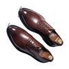 Casual Leather Shoes British Pointed Business Dress Groom Wedding Nightclub Hairstylist Black