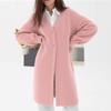 Women's Loose Zipper Multicolor Jacket Fashionable Temperament Coat