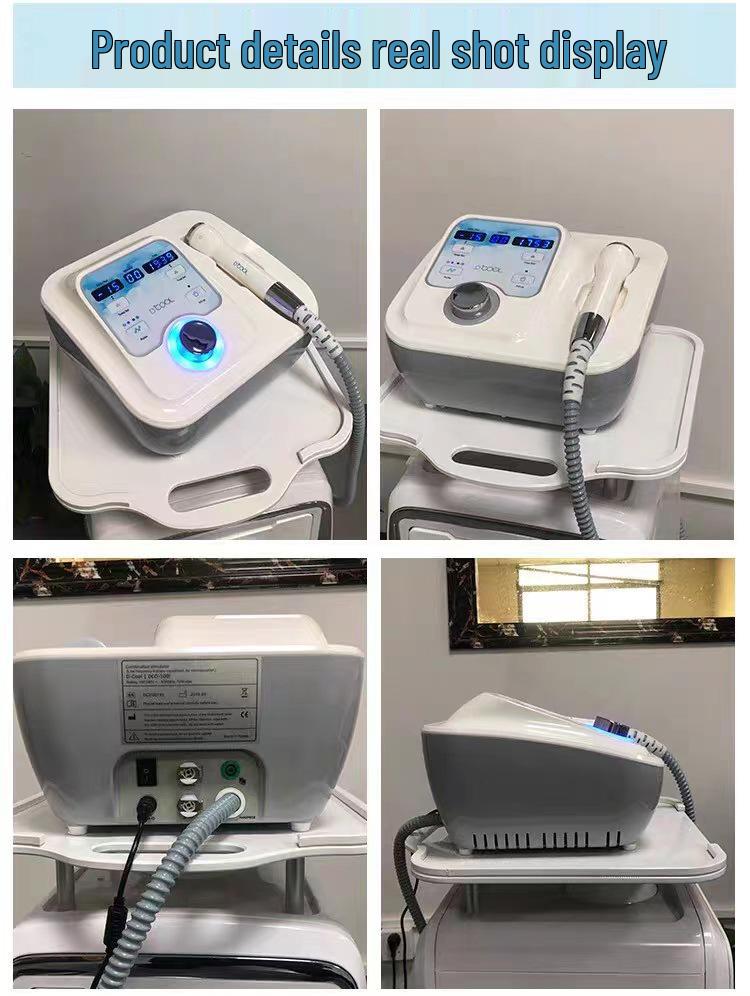 Hydrating Beauty Device: Ice & Heat Compress, Electroporation, Oxygen Injection for Skin Rejuvenation
