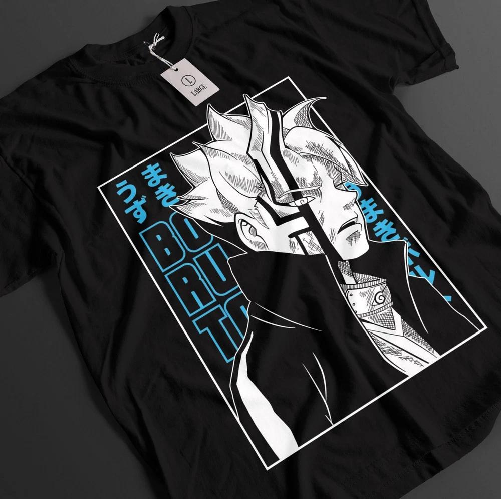 Boruto Tshirt Naruto Shirt Sarada Uchiha TShirt Uzumaki Anime Kawaki Unisex Tee S