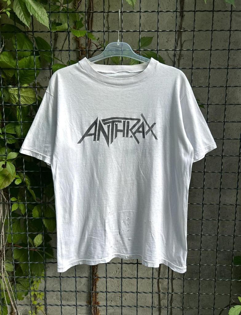 Vintage 80s Anthrax NOT Rock Band T-Shirt