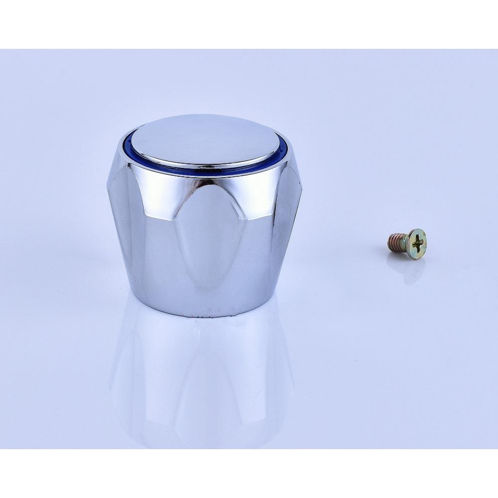 

Горячий и холодный кран, верхняя крышка крана, хромированный сменный комплект, ручка для смесителя для кухни, ванной, раковины/ванны, детали крана синий