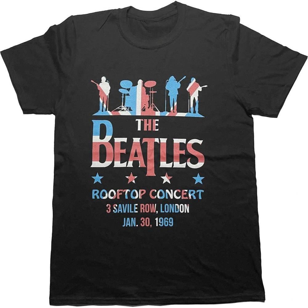 

The Beatles Graphic Print Summer Autumn Winter Men s and Women s Short Sleeved T-shirt Casual Loose Outdoor Street 4XL