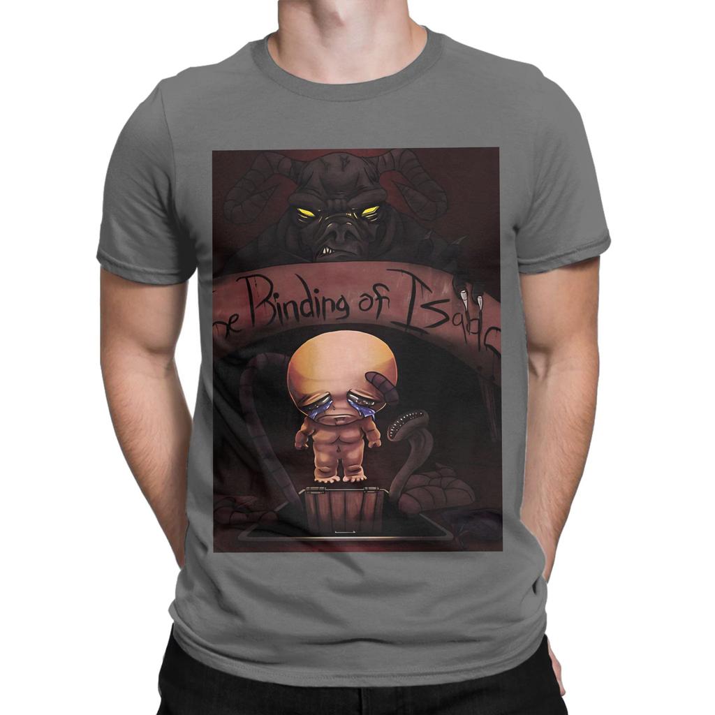 The Binding Of Isaac Black Funny Graphic 100 Cotton TShirt The Binding Of Isaac Rebirth Tees Tops For Unisex