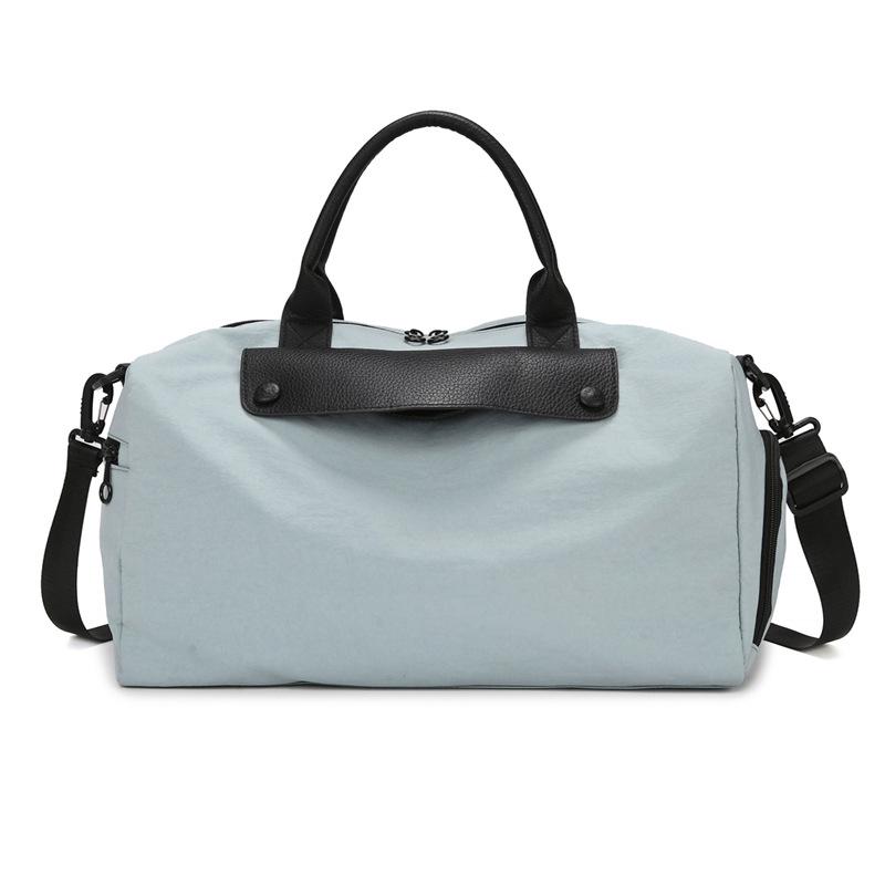 Women's Large Capacity Short Trip Handbag: Dry/Wet Separation, Lightweight for Gym/Business, Single Shoulder Luggage Bag