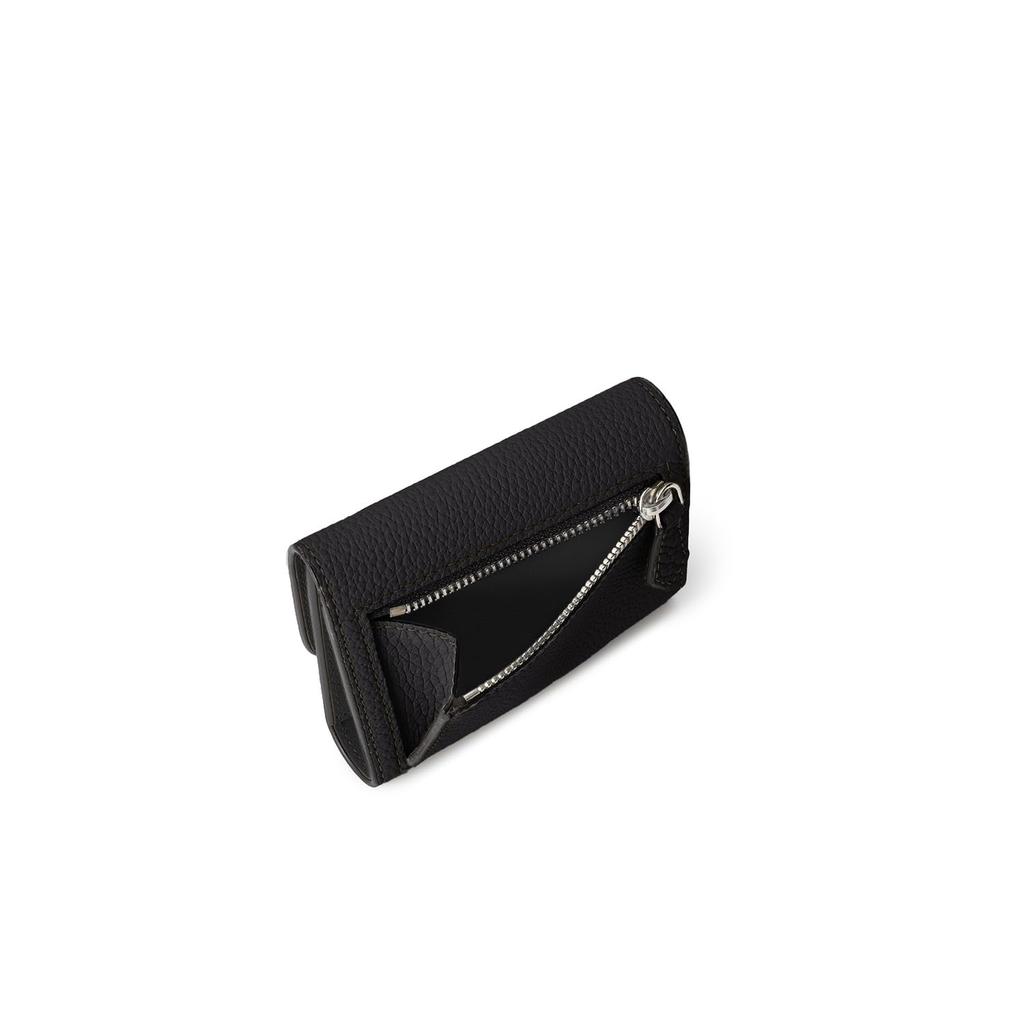 Beatrice Key Case Bottarato Leather Finest Leather Genuine Leather Present New Life Enrollment Celebration [BONAVENTURA] (Shrink Leather) [Black]