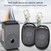 Upgrades Electric Bike Anti Theft Alarm System with Smartphone Monitoring & High Decibel Alert for Enhances Security