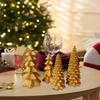 4x Lighted Christmas Trees Xmas Tree Lamp Creative Artificial Statue Night Light