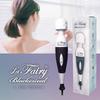 La Fairy Black Exceed Electric Massager Stepless Adjustment Cooling Fan Corded Vibrator Electric Massager Attachment 2 Types Tokimeki Set Built-in +