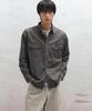 BIG UNION Dyed Western Shirt (Gray)