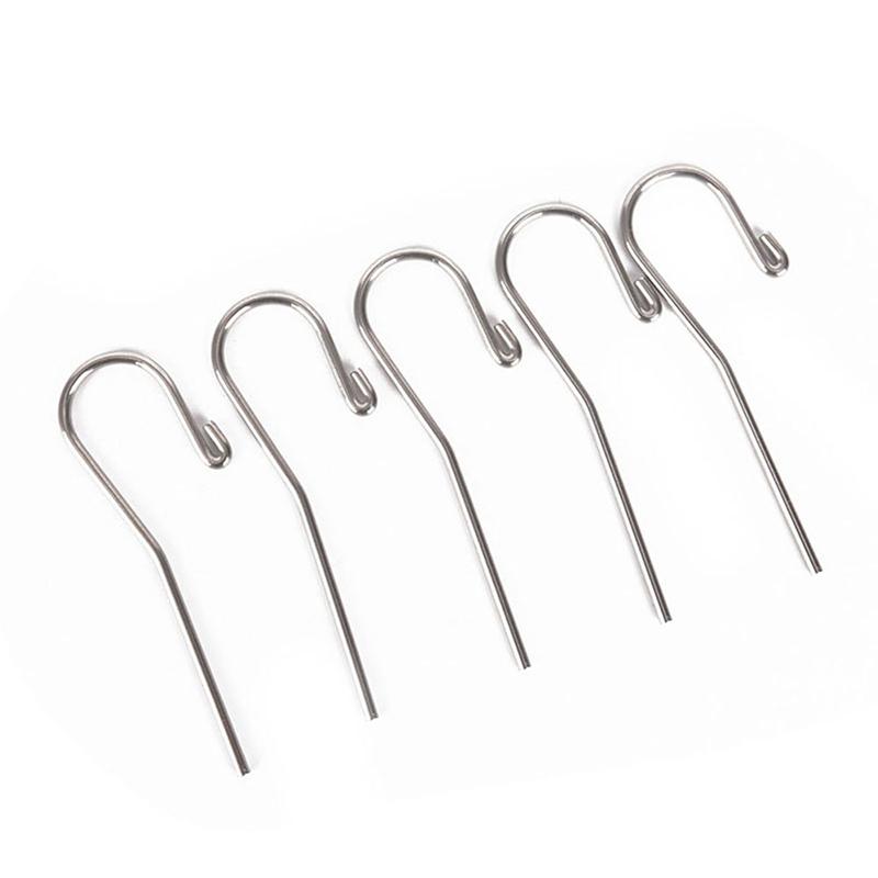 

5Pcs/Pack Stainless Steel 2Mm Dental Lip Hook Root Canal Measuring Accessories Lip Mouth Hook Apex Locator Tool For Dentists