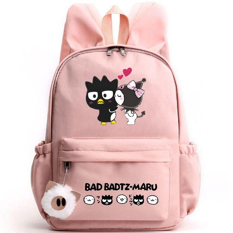 Schulrucksack mit großer Kapazität und Schultergurt; Schüler Drei-teiliges Federmäppchen-Set