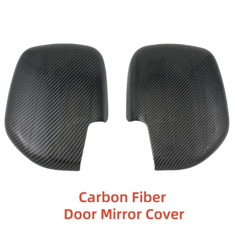 Gloss Carbon Car Modification Accessories Door Mirror Cover Trim For Lexus lx470 470 1998 1999 2000 2001 2002 2003 2004 -2007