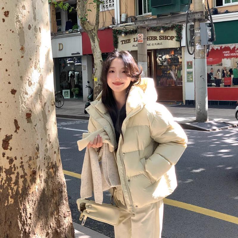 Winter Short Down Cotton-padded Clothes Women's Winter New Small Bread Clothes Puffs Thickened Cotton-padded Jacket