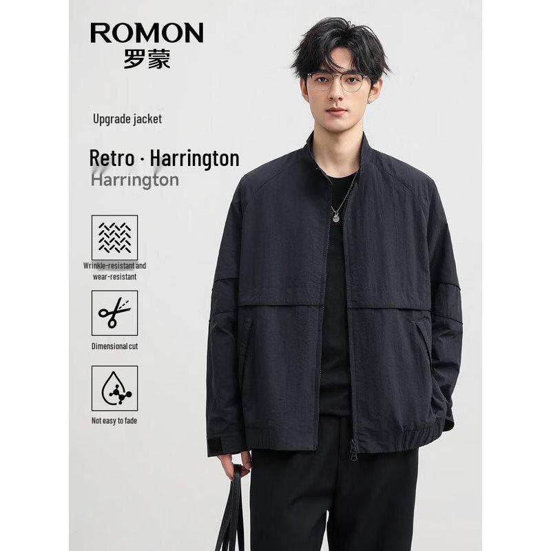 ROMON Men s Stand Collar Casual Jacket 175