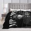Funny Soccer Meme M-Mbappes Flannel Blankets  Customized Throw Blanket for Home Hotel Sofa  200x150cm Bedspreads,