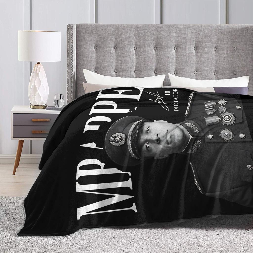 Funny Soccer Meme M-Mbappes Flannel Blankets  Customized Throw Blanket for Home Hotel Sofa  200x150cm Bedspreads,