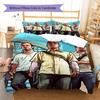 Grand Theft Auto Pattern Bedding,Quilt Set Quilt Cover Pillowcase Home Birthday Gift (1 * duvet cover + 2 * pillowcase, without core)
