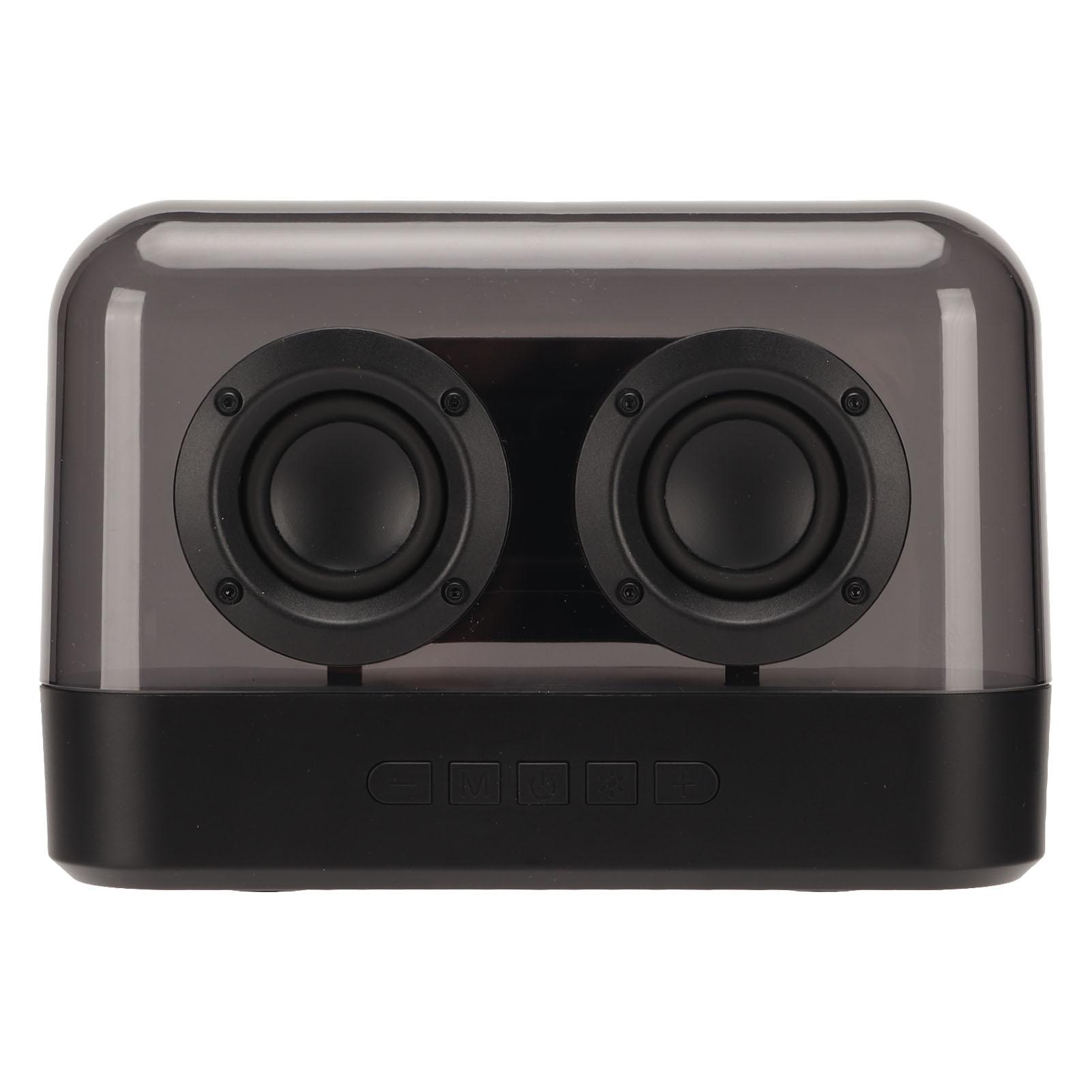 

Bluetooth-динамик, стерео, сабвуфер, воспроизведение карт памяти, прозрачный портативный беспроводной динамик с