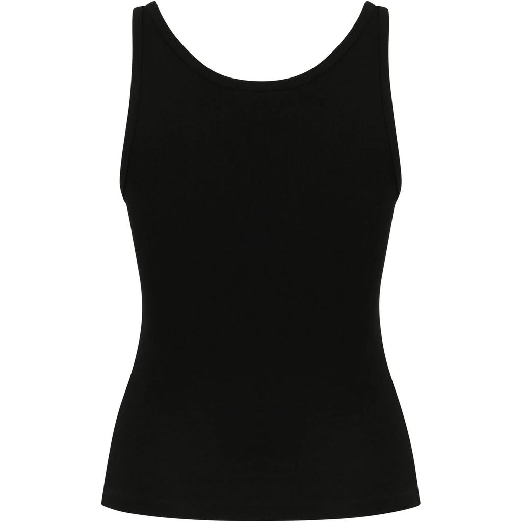 Urban Classics Womens/Ladies Basic Ribbed Organic Tank Top (Pack of 2)