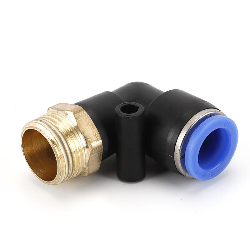 PL External Thread Quick-Connect Elbow