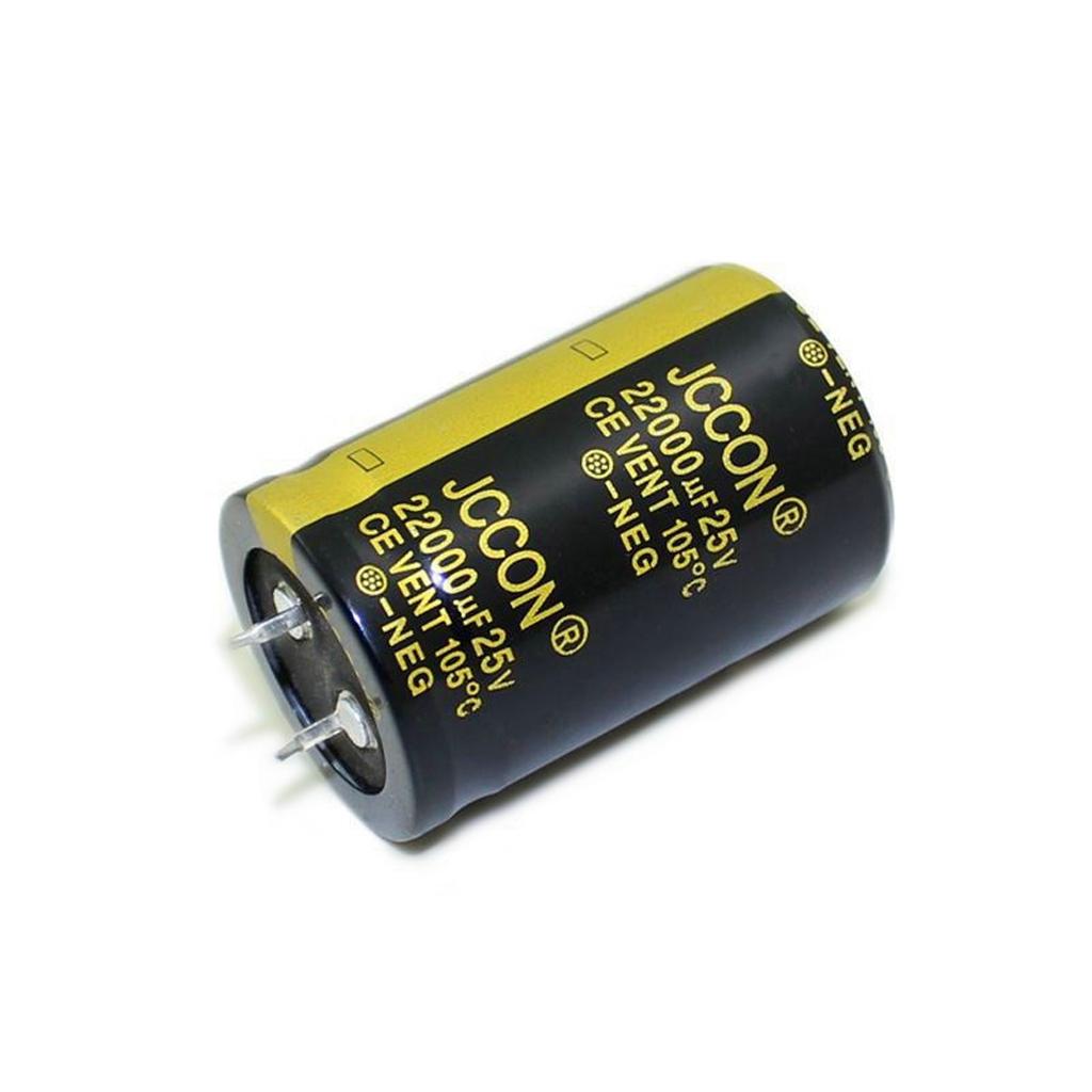 25V 22000uF Radial Lead Aluminum Electrolytic Capacitors For Repairing LCD TVs and Consumer Electronics 30X45mm
