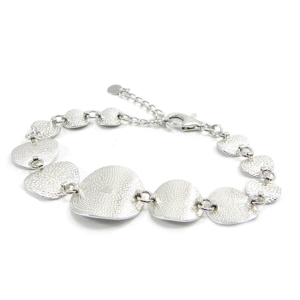 Les Trésors De Lily [I3951] - Silver Bracelet 'Choreography'